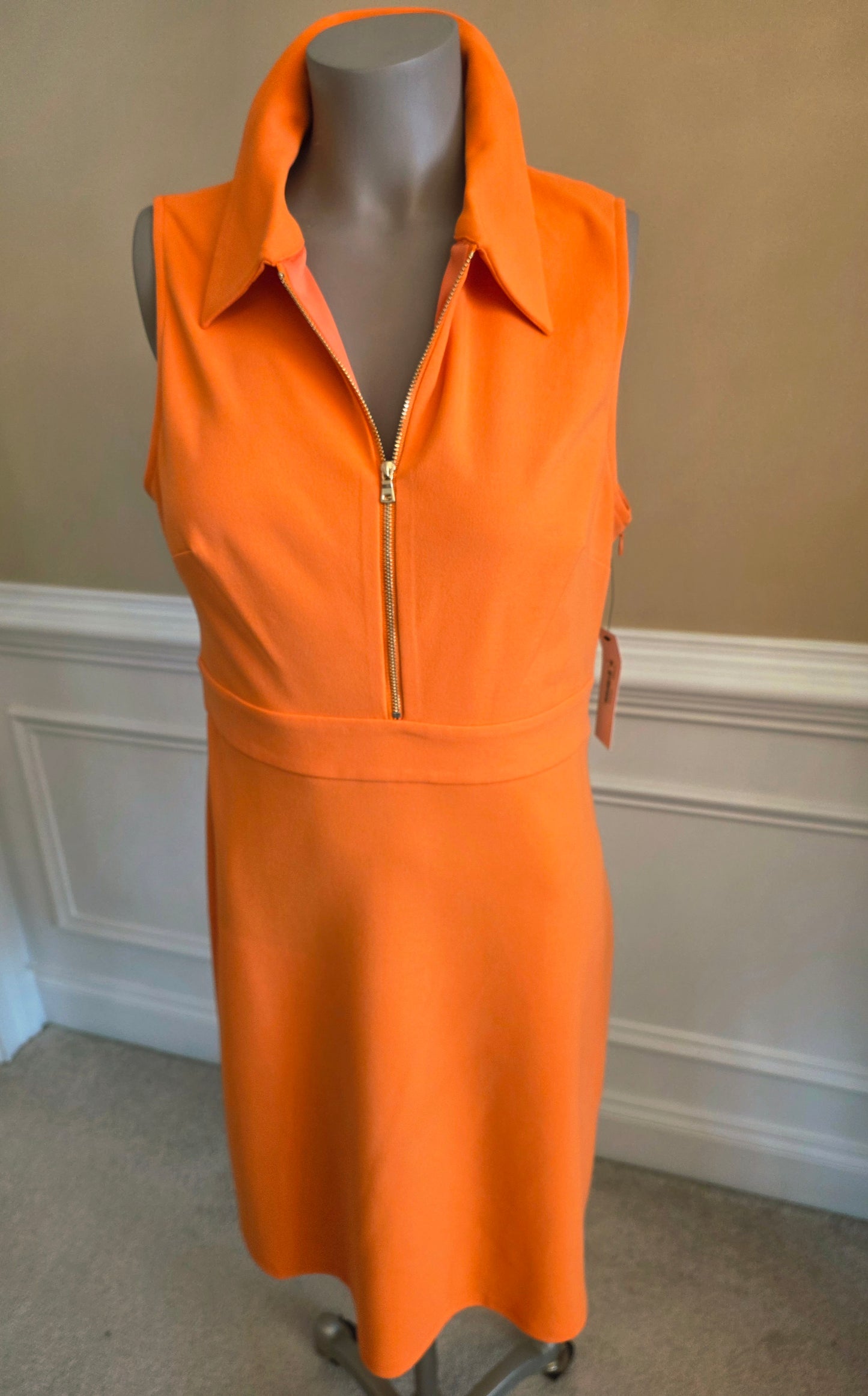Orange Donna Morgan Dress