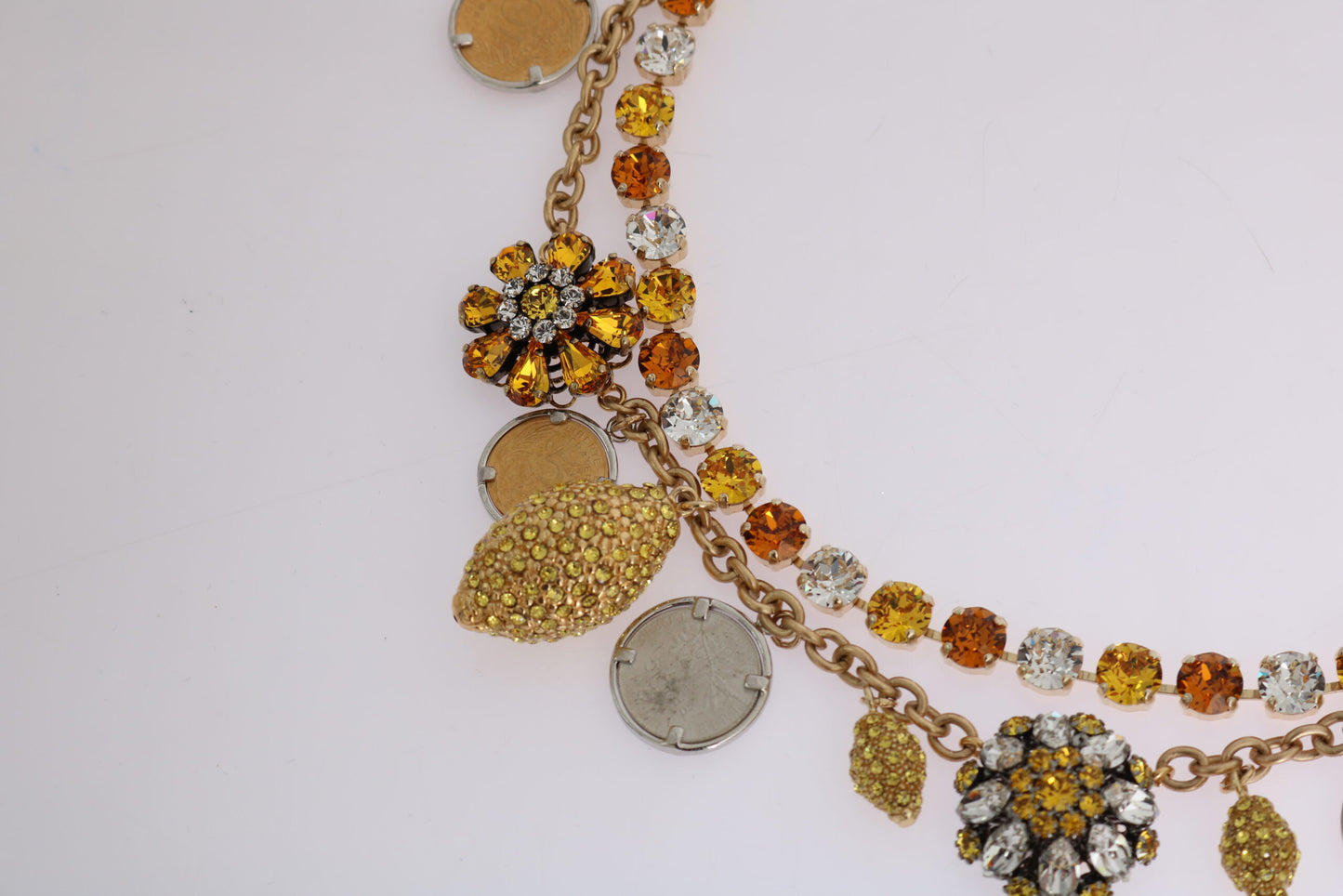 Elegant Gold-Plated Statement Necklace