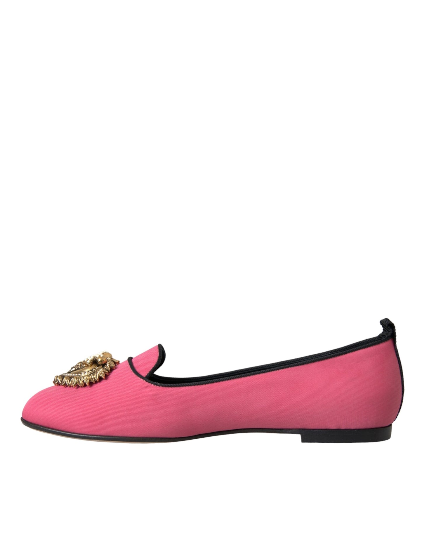 Pink Velvet Slip On Loafers Flats Shoes