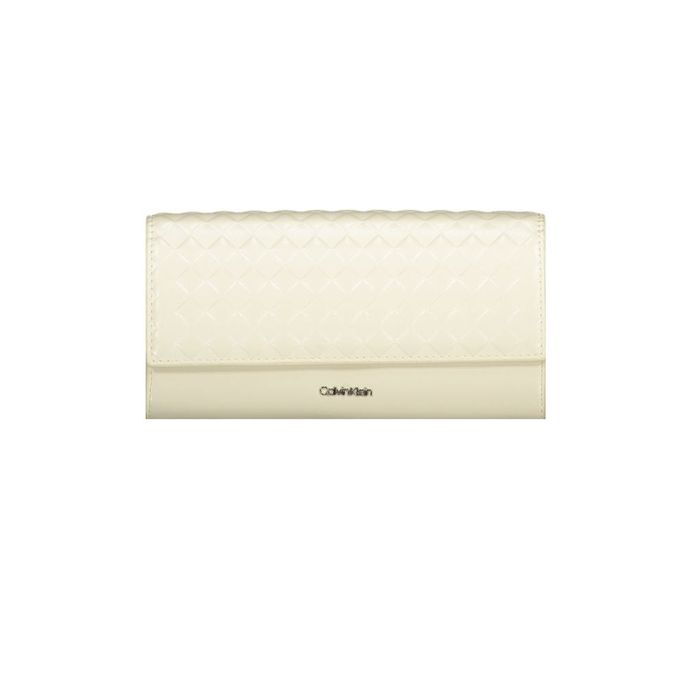 Beige Polyester Wallet