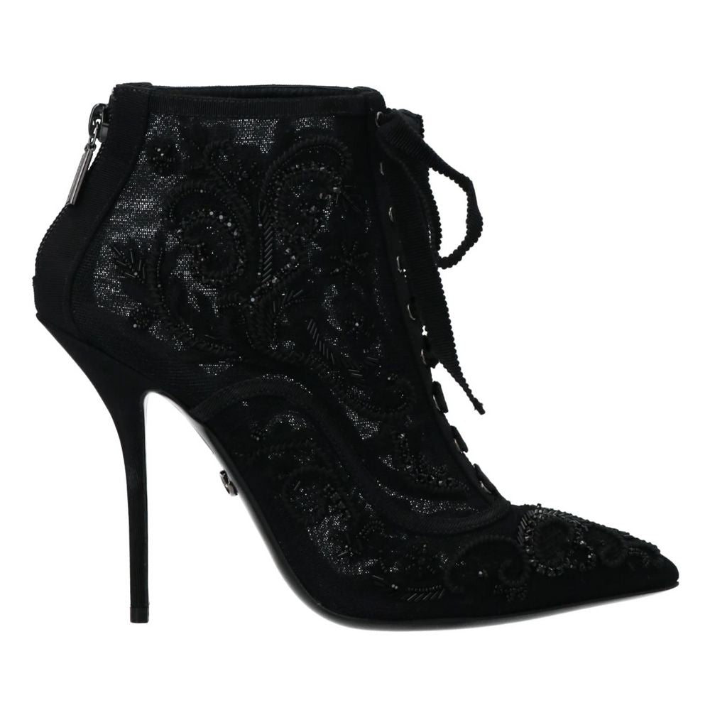 Black Polyester Boot