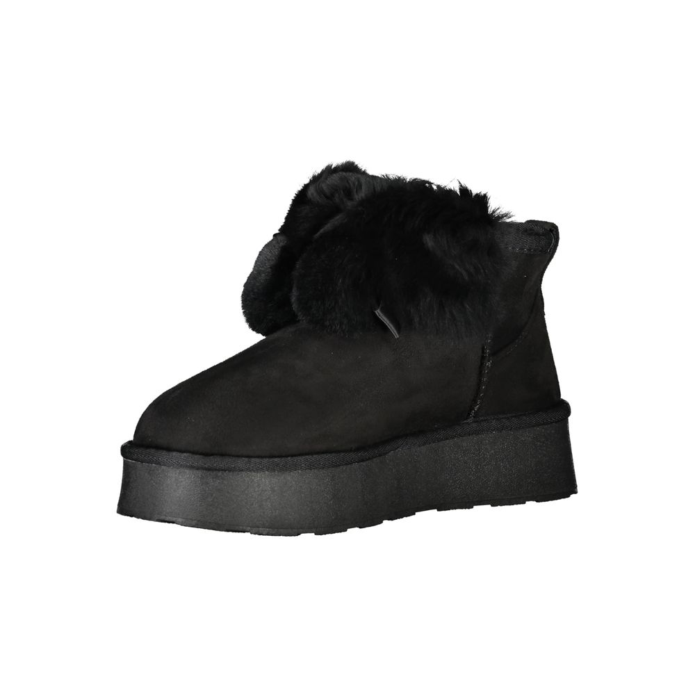 Black Polyester Boot