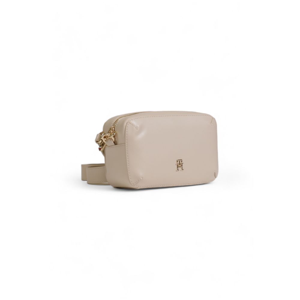 Beige Polyethylene Handbag