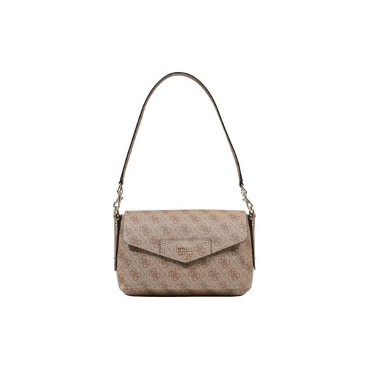 Beige Polyethylene Handbag