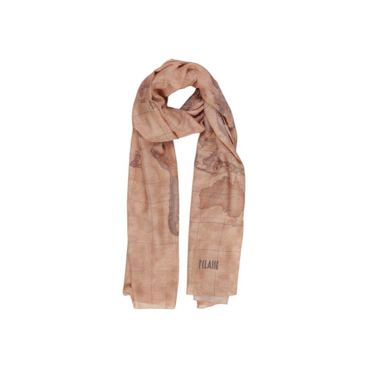 Beige Polyester Scarf